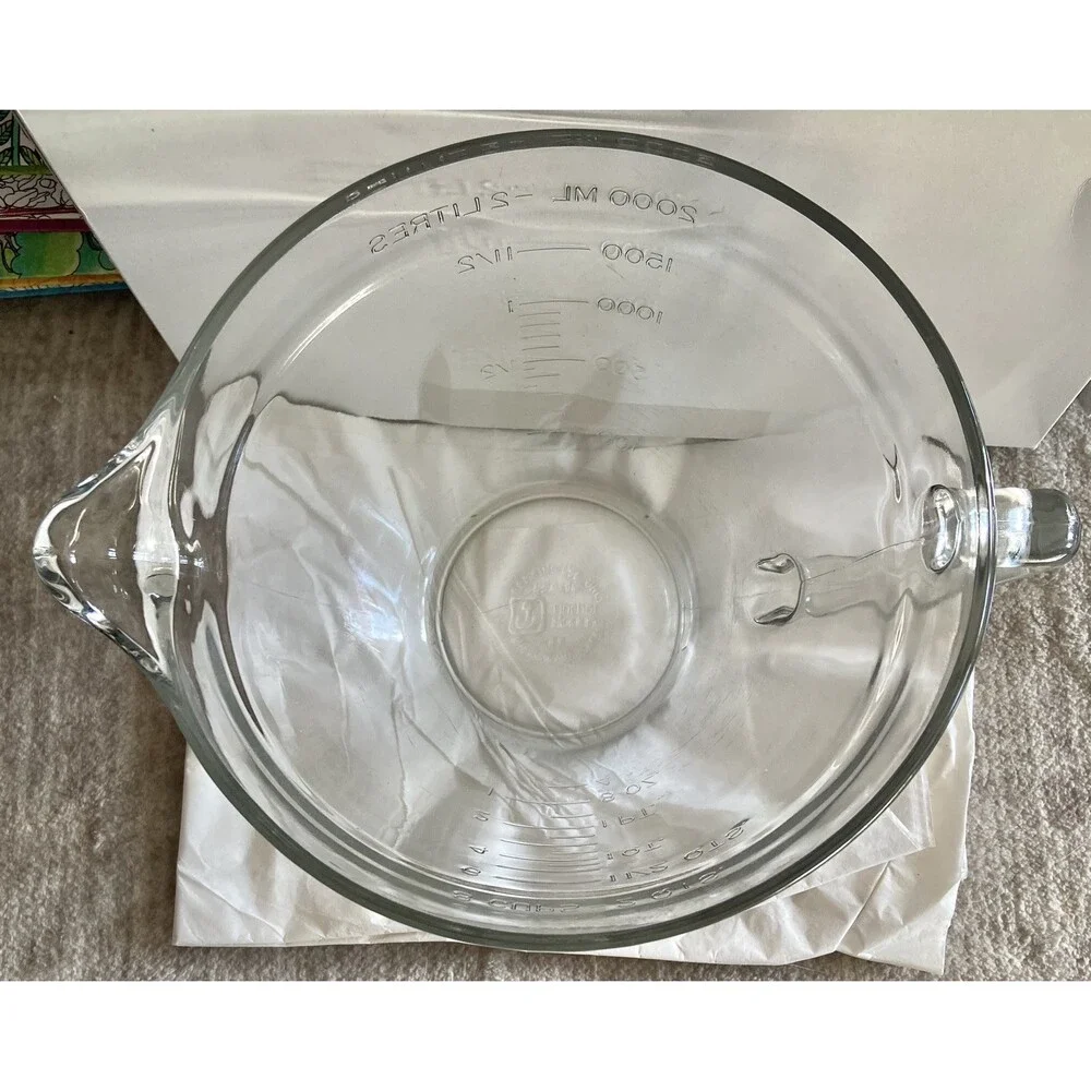 Anchor Hocking - 8 Cup - 64 Oz - 2 Quart - 2 Liter Glass Measuring Cup